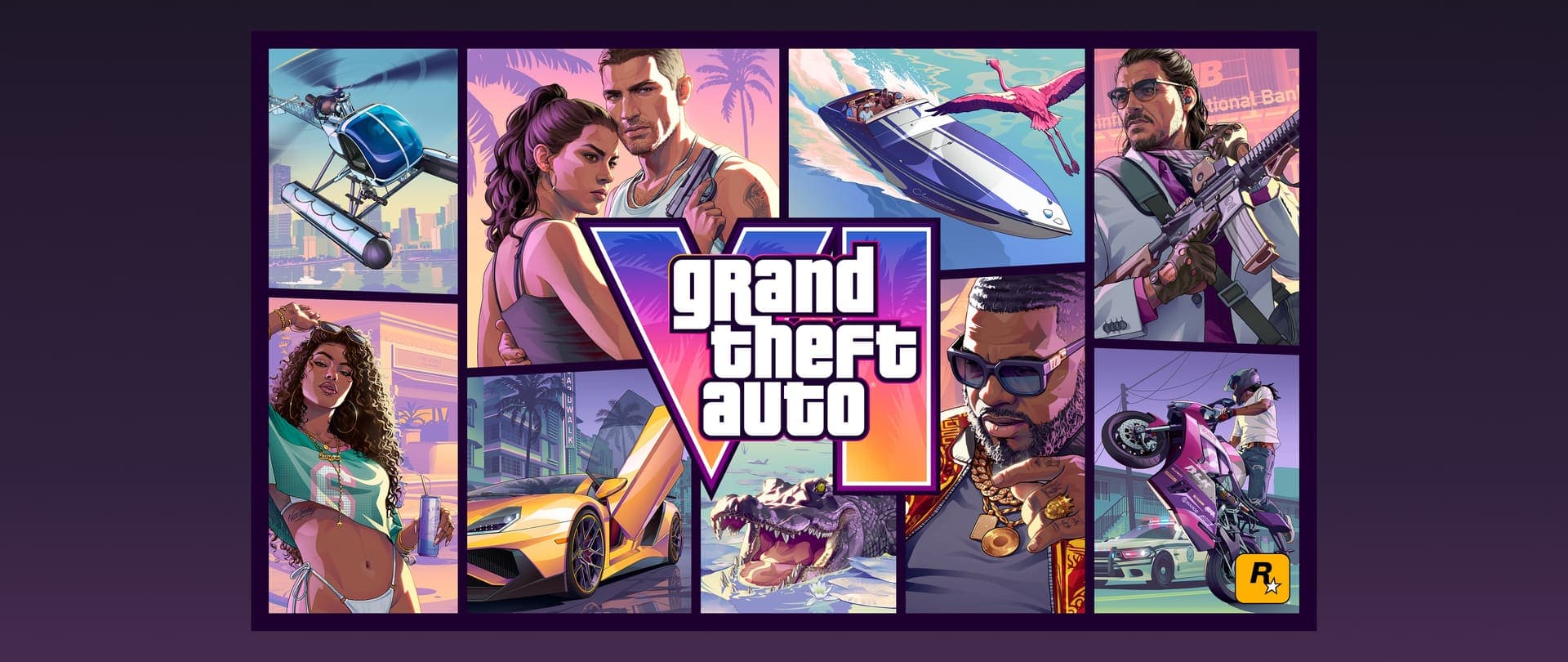 Grand Theft Auto VI — artwork officiel Rockstar