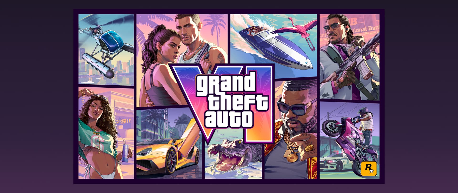 Extended Look / cover officiel GTA VI