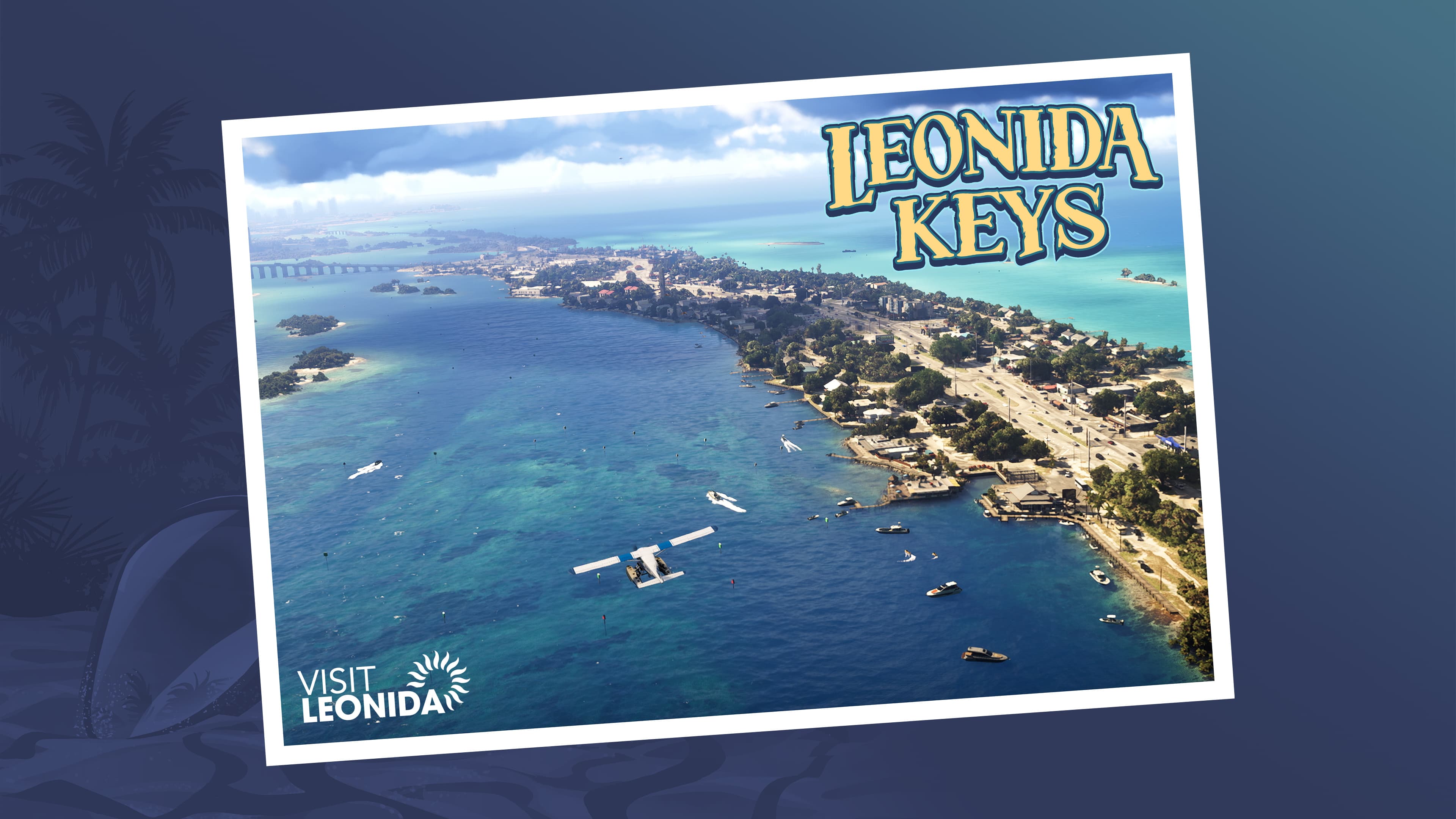 Carte postale Leonida Keys — artwork officiel