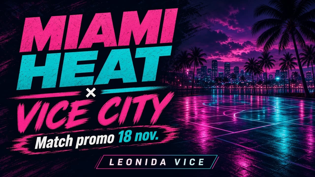Miami Heat × Vice City