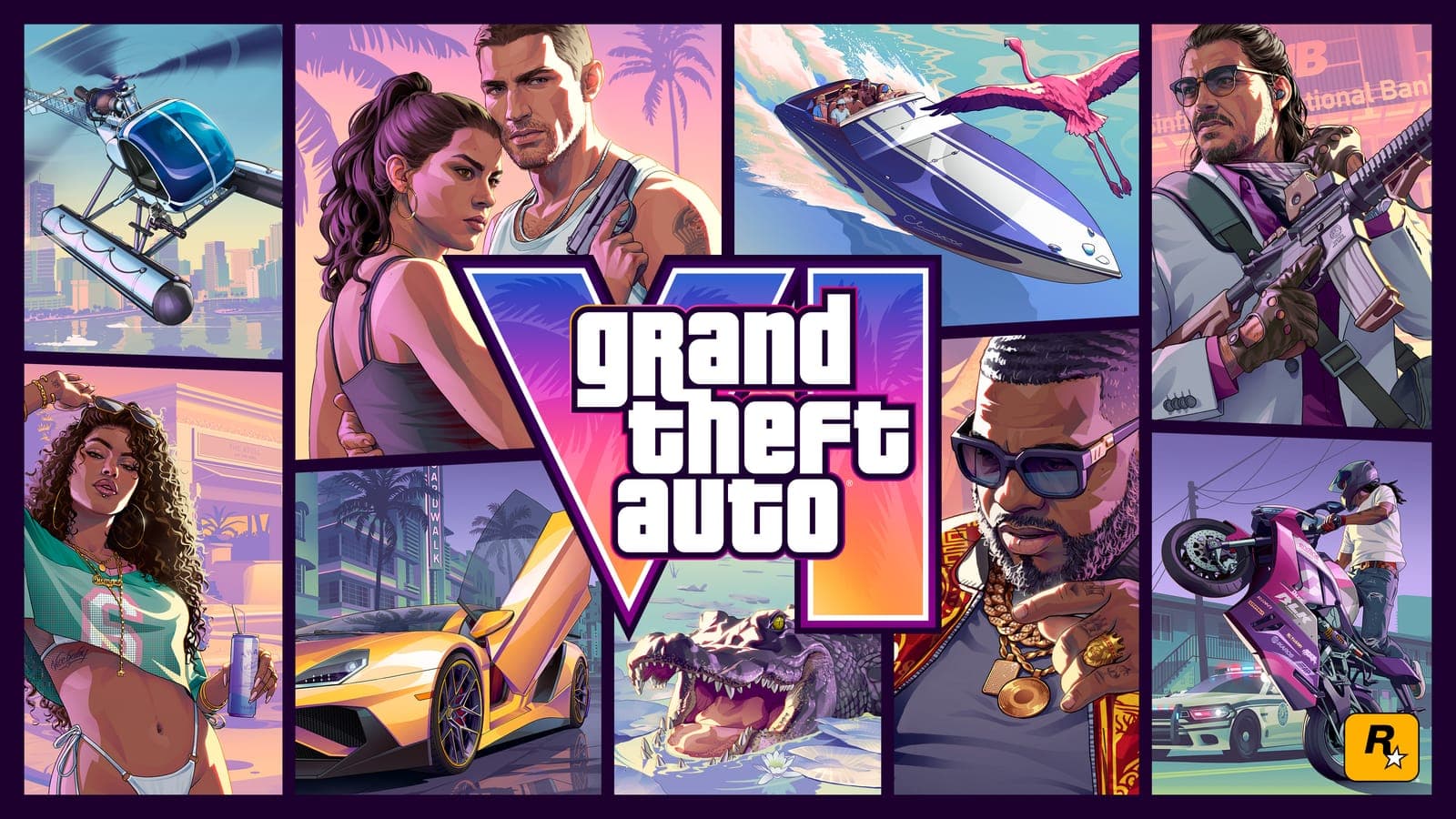 Cover art officiel GTA VI