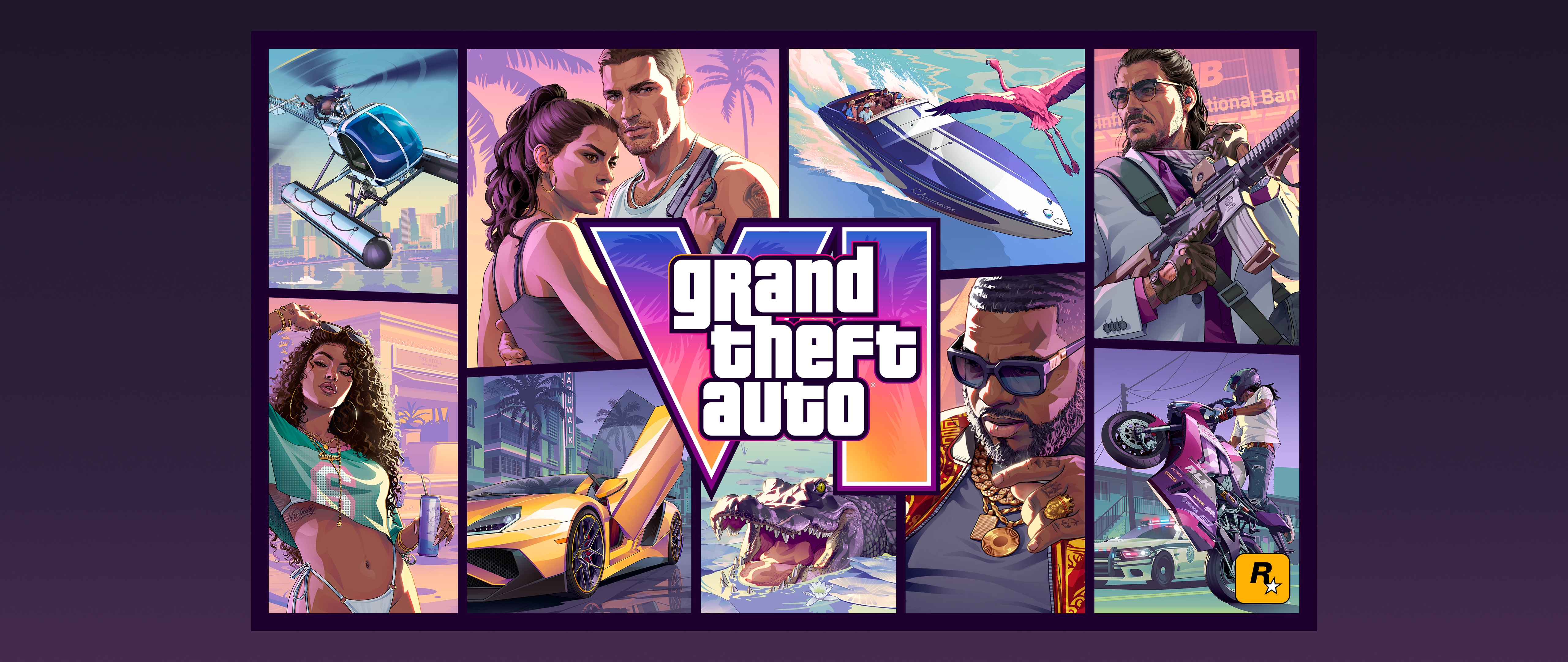 Cover ultrawide officiel GTA VI
